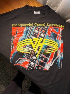 1991 Brockum Van Halen F.U.C.K For Unlawful Carnal Knowledge Tee